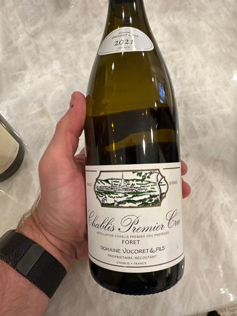 Vocoret 2021 Domaine Vocoret et Fils Chablis 1er Cru Les Forêts Vieilles Vignes ...