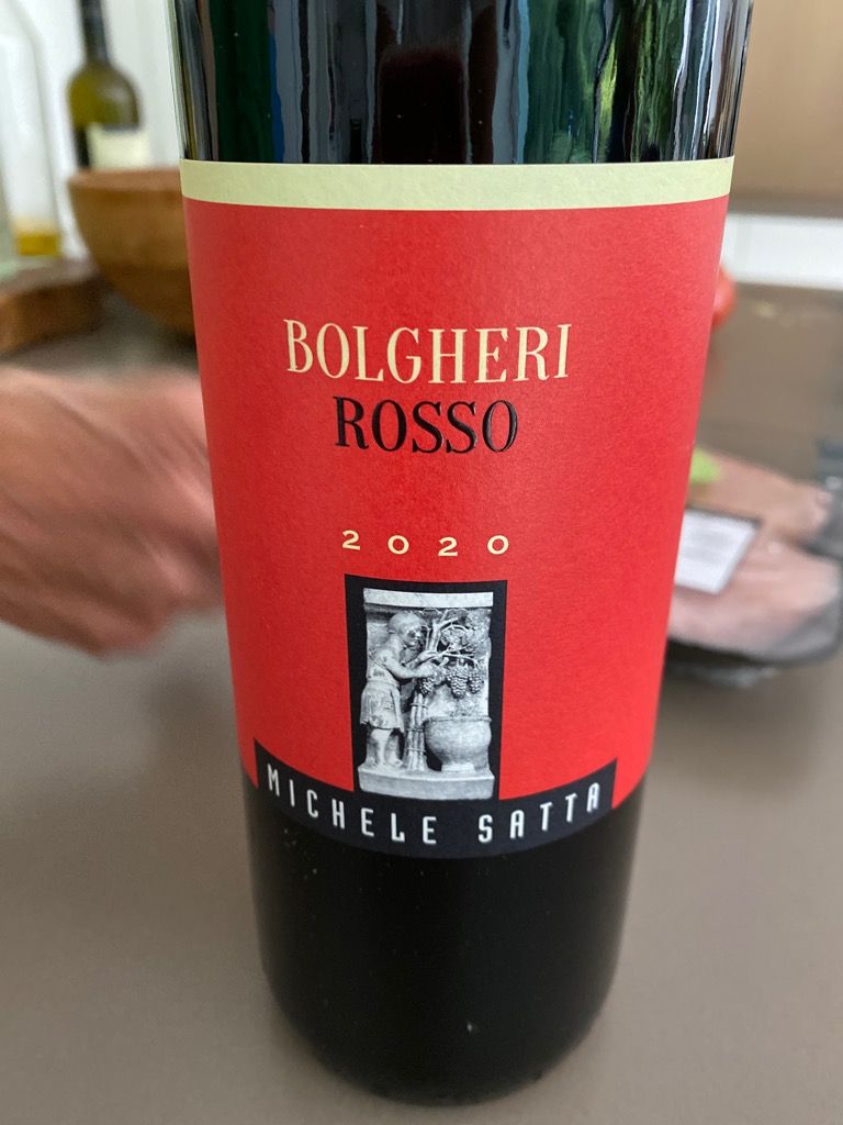 2020 Michele Satta Bolgheri Rosso CellarTracker