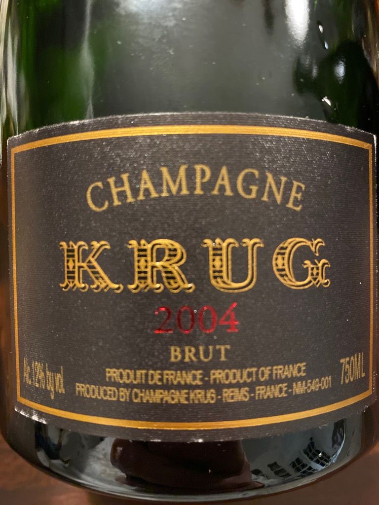 2003 Krug Champagne Vintage Brut - CellarTracker