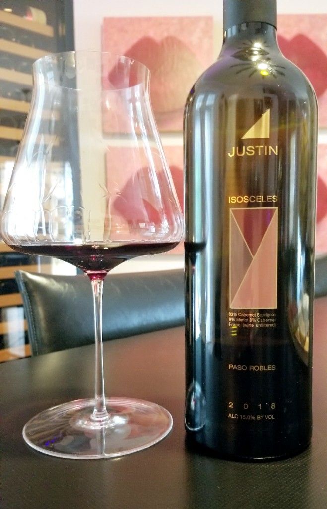 2018 Justin Vineyards & Winery Isosceles - CellarTracker