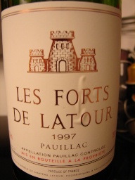 1997 Les Forts de Latour, France, Bordeaux, Médoc, Pauillac 