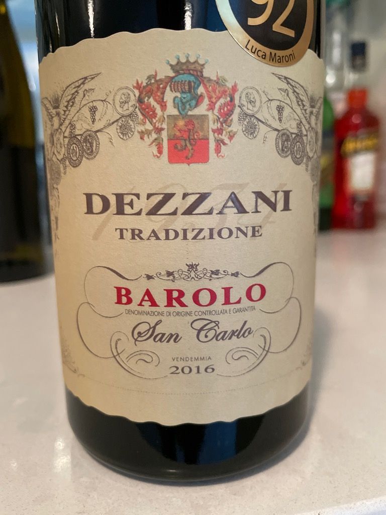 2016 Dezzani Barolo San Carlo, Italy, Piedmont, Langhe, Barolo ...