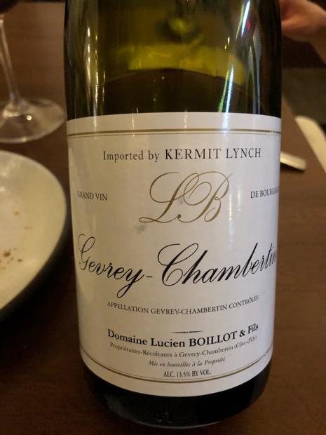 1984 Domaine Lucien Boillot et Fils Gevrey-Chambertin - CellarTracker