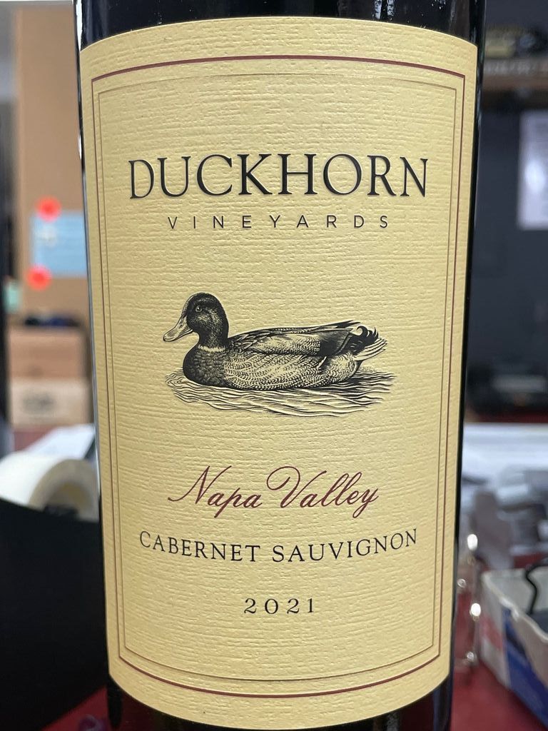 Premium California Wine Duckhorn Napa Valley Cabernet Sauvignon
