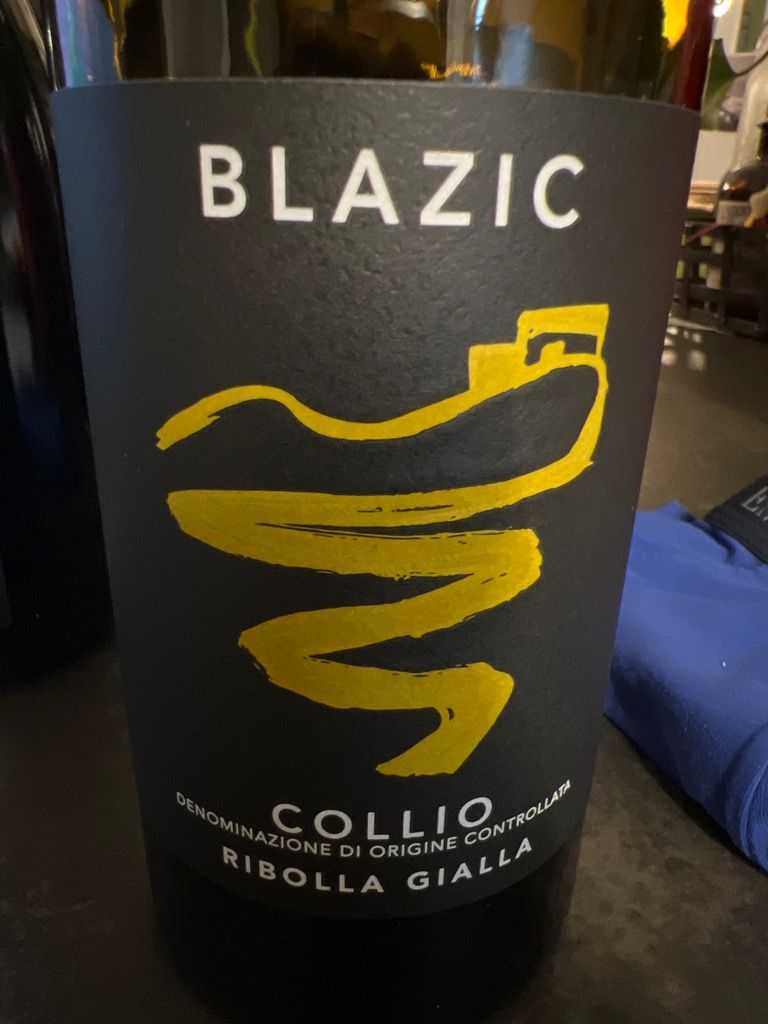 Miani Ribolla 2022 Blazic Franco Collio Ribolla Gialla, Italy, Friuli-Venezia Giulia ...