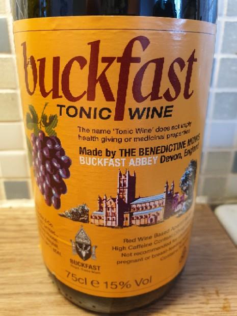 Buckfast abbey tonic wine