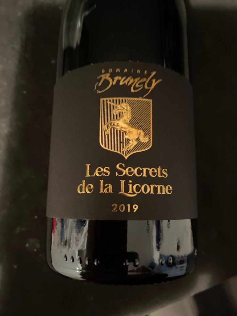 2021 Domaine De La Brunély Vacqueyras Les Secrets De La Licorne, France ...