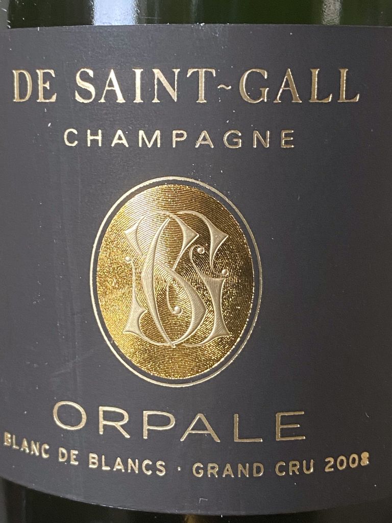 2008 Union Champagne de Saint Gall Champagne Grand Cru Cuvée