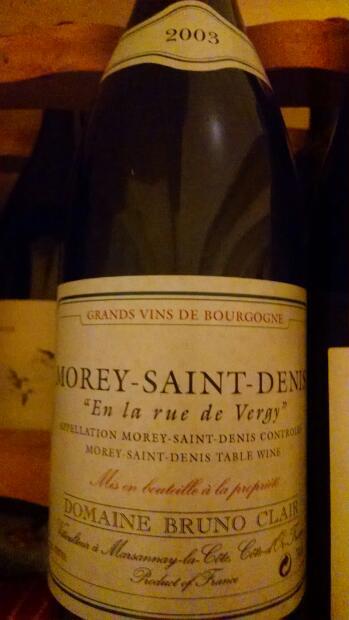 Morey-Saint-Denis 2019 Domaine Bruno Cla 【公式通販】