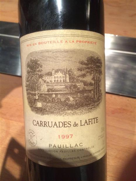 1997 Carruades de Lafite - CellarTracker