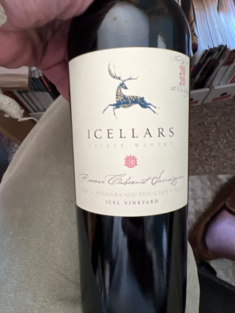 2020 Icellars Estate Winery Cabernet Sauvignon Reserve Icel Vineyard ...