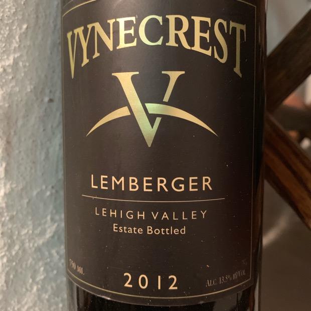 2011 Vynecrest Vineyards & Winery Lemberger, USA, Pennsylvania, Lehigh ...