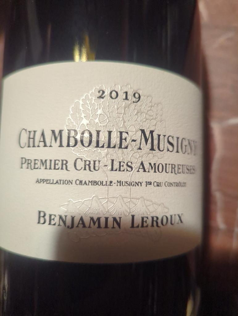 2010 Benjamin Leroux Chambolle-Musigny 1er Cru Les Amoureuses
