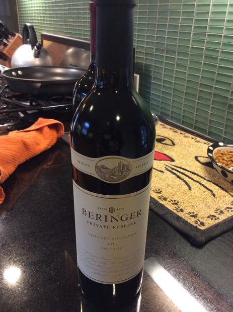 ④未開栓 Beringer Private Reserve 2012 750ml 2012 Beringer Vineyards Private Reserve Cabernet Sauvignon