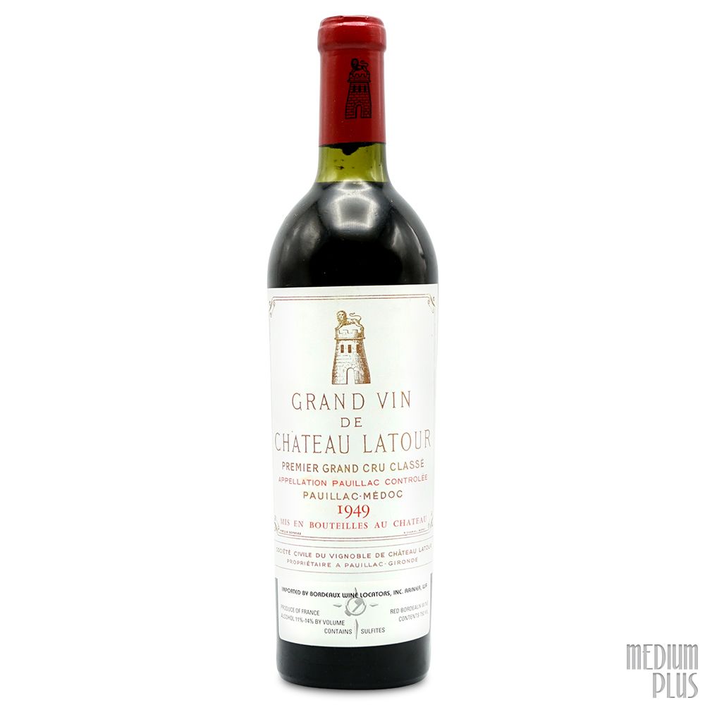 1949 Château Latour Grand Vin - CellarTracker