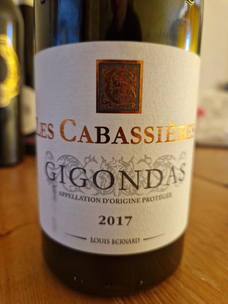2017 Louis Bernard Sainte Cécile les Vignes Gigondas Les Cabassières