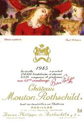 1985 Château Mouton Rothschild, France, Bordeaux, Médoc, Pauillac 