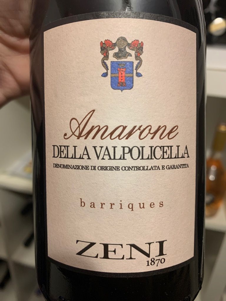 2013 Zeni Amarone della Valpolicella Barriques - CellarTracker