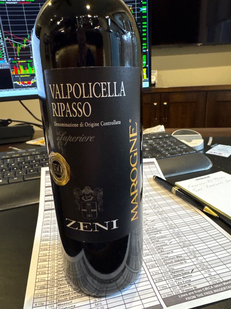 Zeni Ripasso 2022 Zeni Ripasso della Valpolicella Superiore Marogne, Italy, Veneto ...