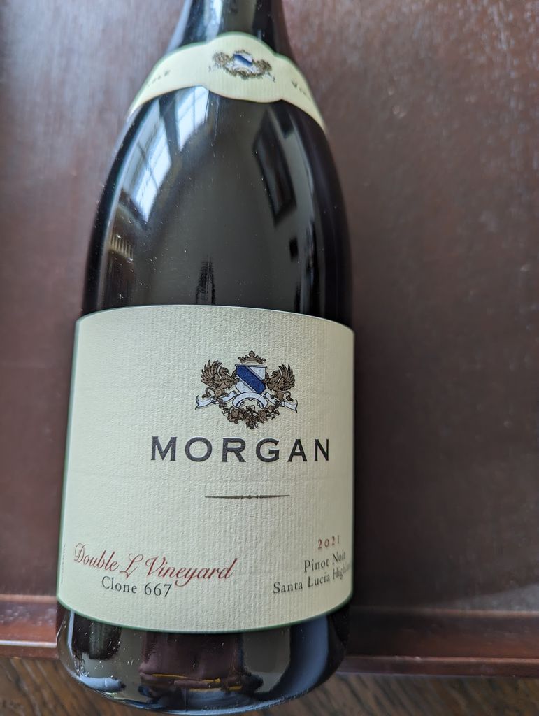 2022 Morgan Pinot Noir Clone 667 Double L Vineyard, USA, California ...