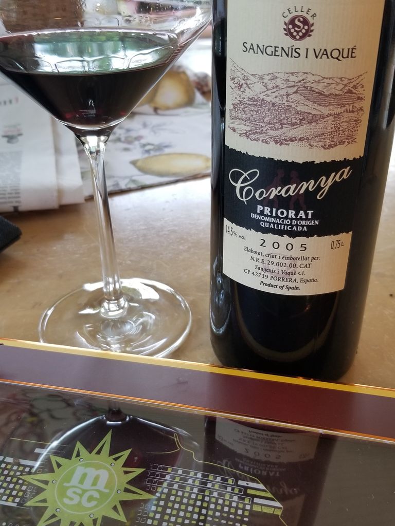 2005 Sangenís i Vaqué Priorat Coranya - CellarTracker