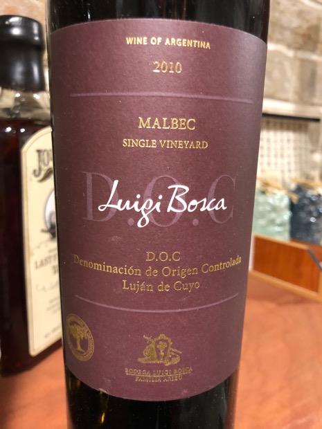 luigi bosca malbec wine