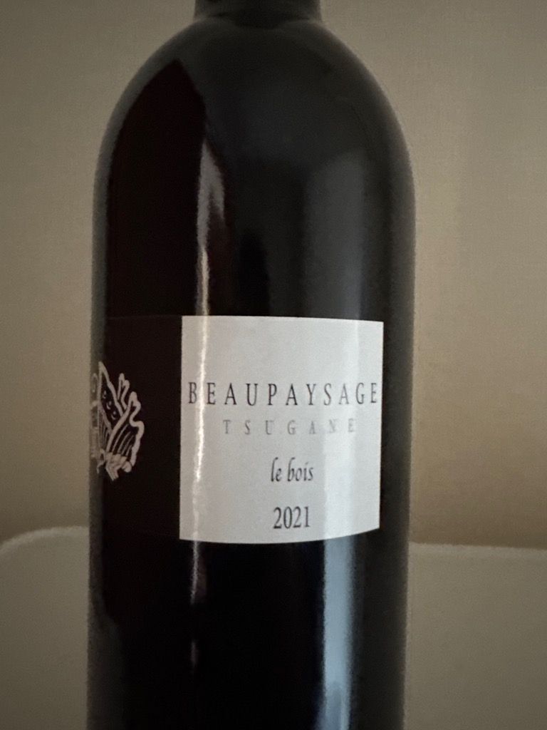 ワイン BEAU PAYSAGE la bois 2016 2016 Beau Paysage Cabernet Franc Tsugane La Bois - CellarTracker
