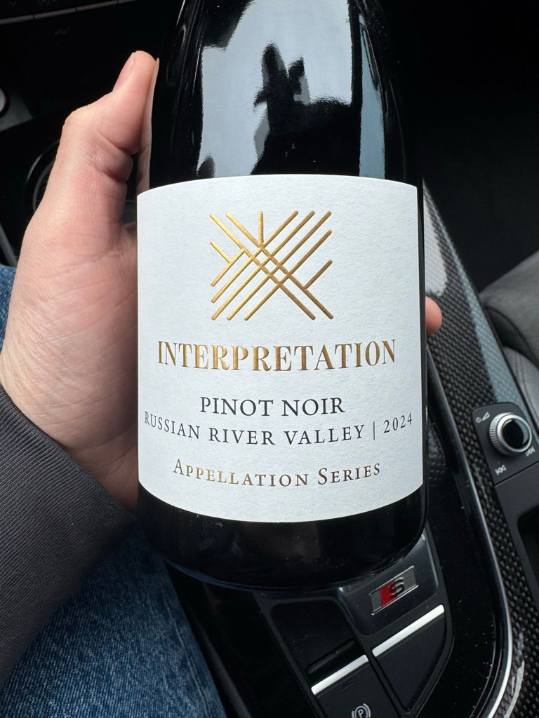 2024 Interpretation Pinot Noir Appellation Series Russian River