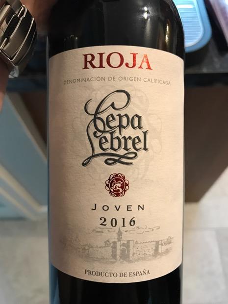 CellarTracker Rioja Castillo Joven 2017 Lebrel - Cepa Bodegas