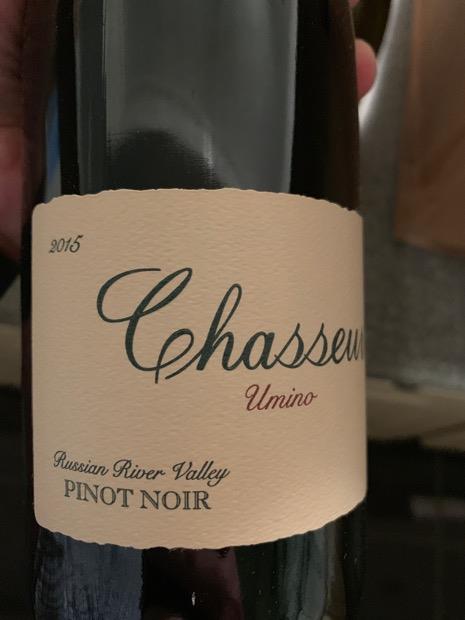 2010 Chasseur Pinot Noir Umino Vineyard CellarTracker