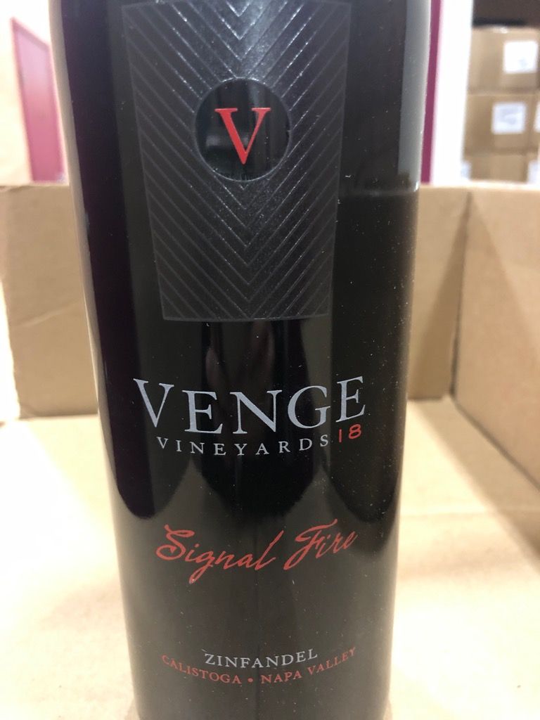 Venge Signal Fire Zinfandel