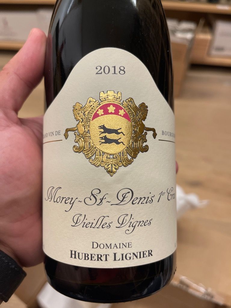 2018 Hubert Lignier Morey St. Denis 1er Cru Vieilles Vignes
