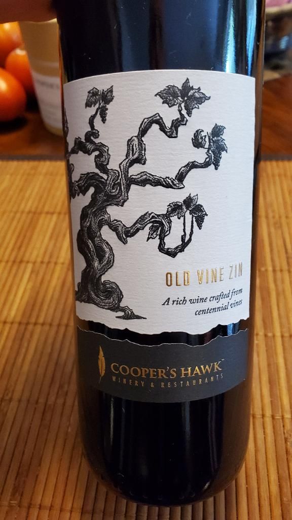 2019 Cooper's Hawk Old Vine Zin, USA, California CellarTracker