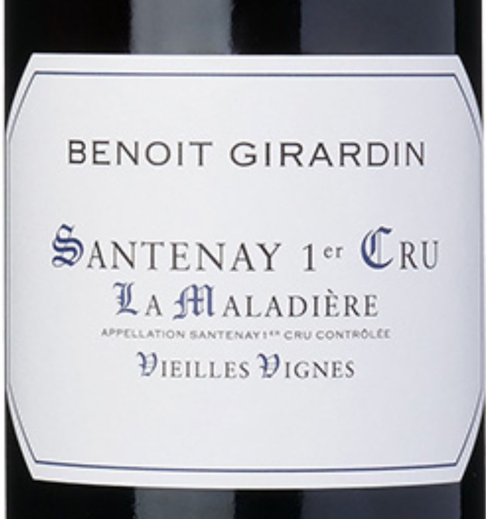 ウィンナー伯爵 2022 Benoit Girardin Santenay 1er Cru La Maladière Vieilles Vignes