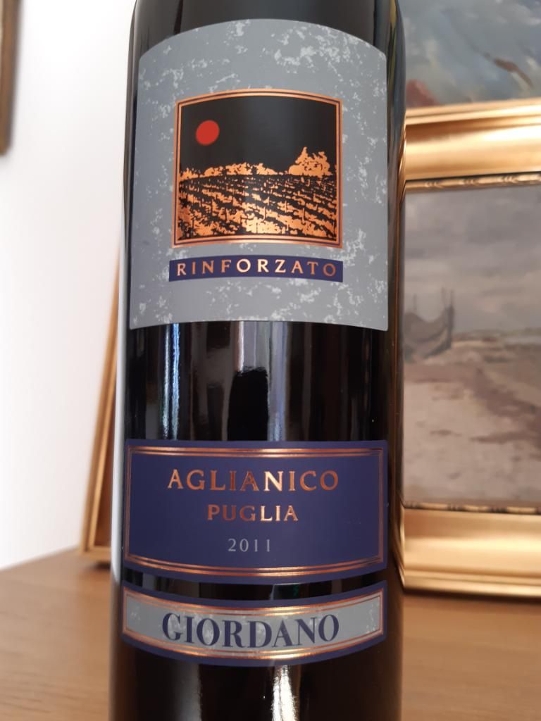 2012 Giordano Aglianico Rinforzato Puglia IGT, Italy, Puglia, Puglia