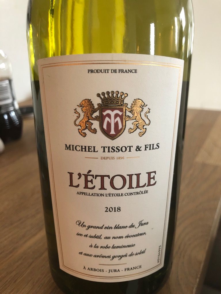 2018 Michel Tissot Fils L Etoile CellarTracker