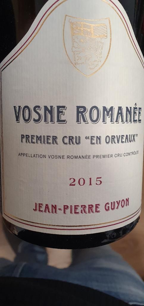 2014 Jean-Pierre Guyon Vosne-Romanée 1er Cru En Orveaux