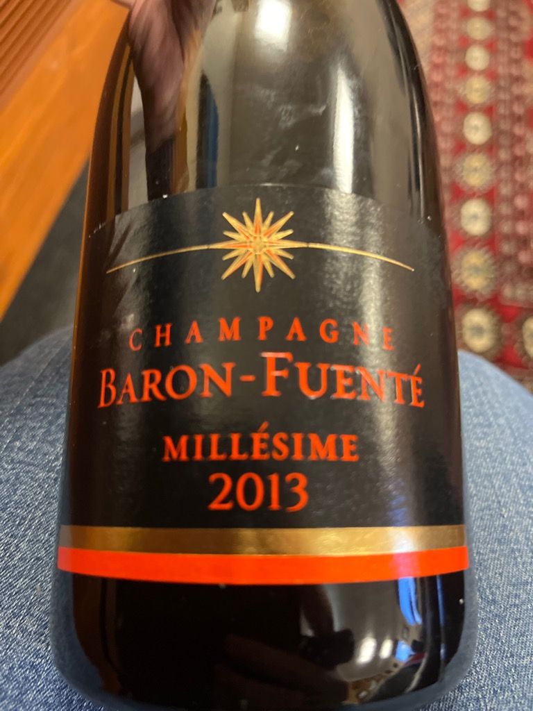 2013 Baron-Fuenté Champagne Millésimé Brut, France, Champagne