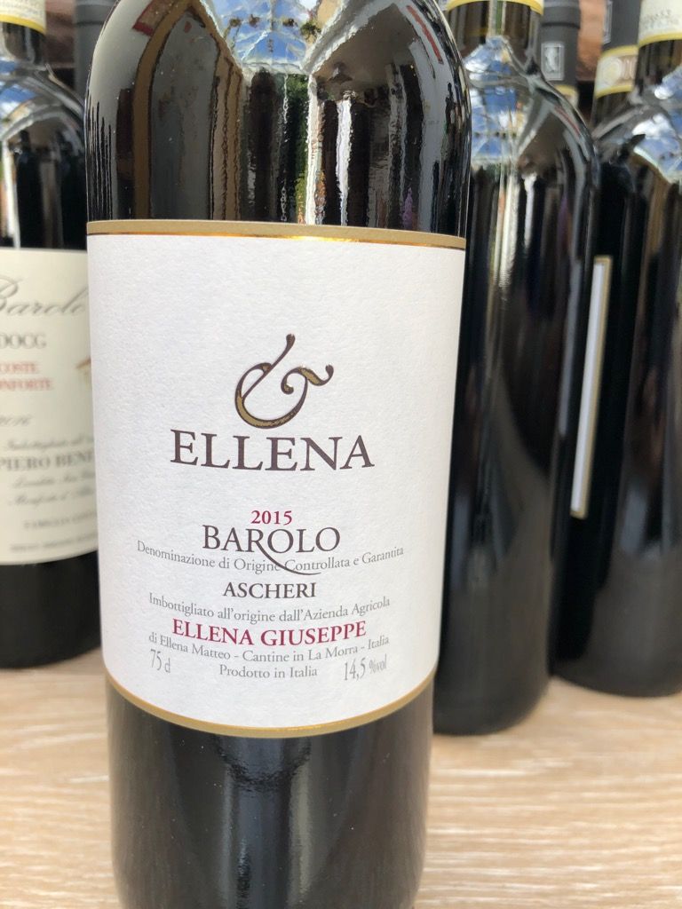 2015 Ellena Giuseppe Barolo Ascheri, Italy, Piedmont, Langhe, Barolo