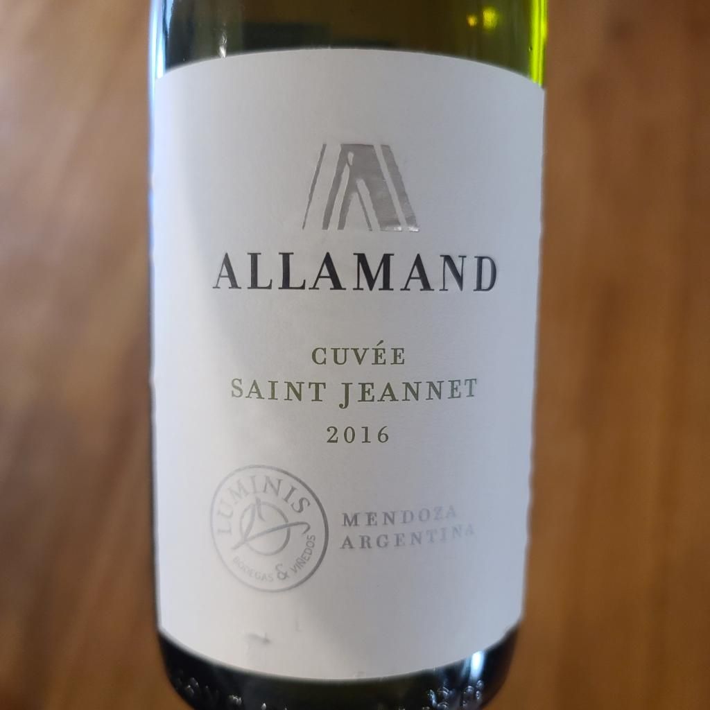 2016 Allamand Saint Argentina, Mendoza CellarTracker