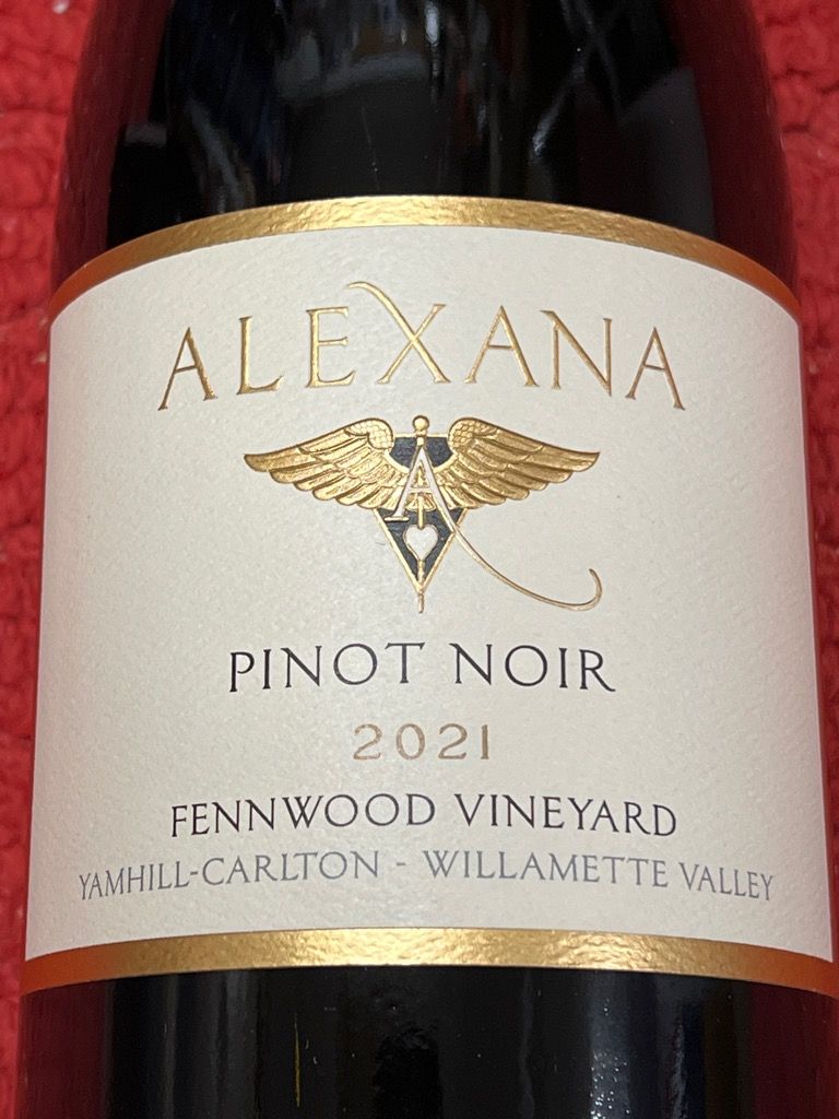 2021 Alexana Pinot Noir Fennwood - CellarTracker