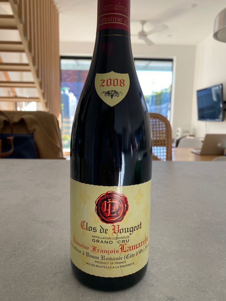2008 Domaine François Lamarche Clos Vougeot - CellarTracker