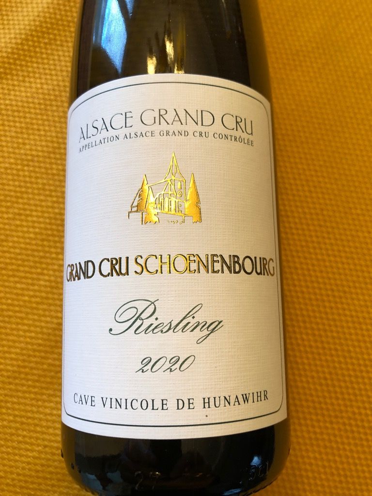 Hunawihr Riesling 2020 Cave Vinicole de Hunawihr Riesling Schoenenbourg, France, Alsace ...