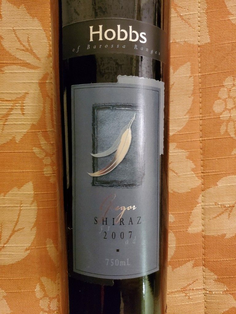 2006 Hobbs Shiraz Gregor - CellarTracker