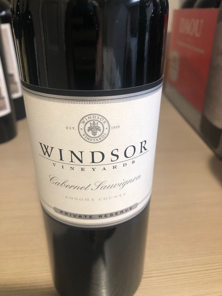 2019 Windsor Vineyards Sauvignon Private Reserve Paso Robles