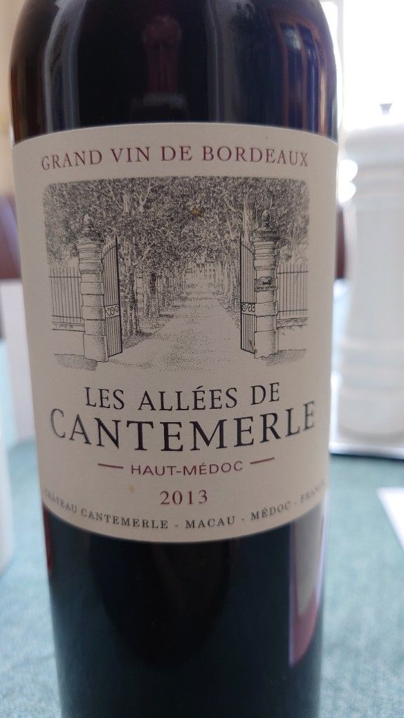 Château Cantemerle 2013 赤ワイン 2013 Château Cantemerle Les Allées de Cantemerle - CellarTracker
