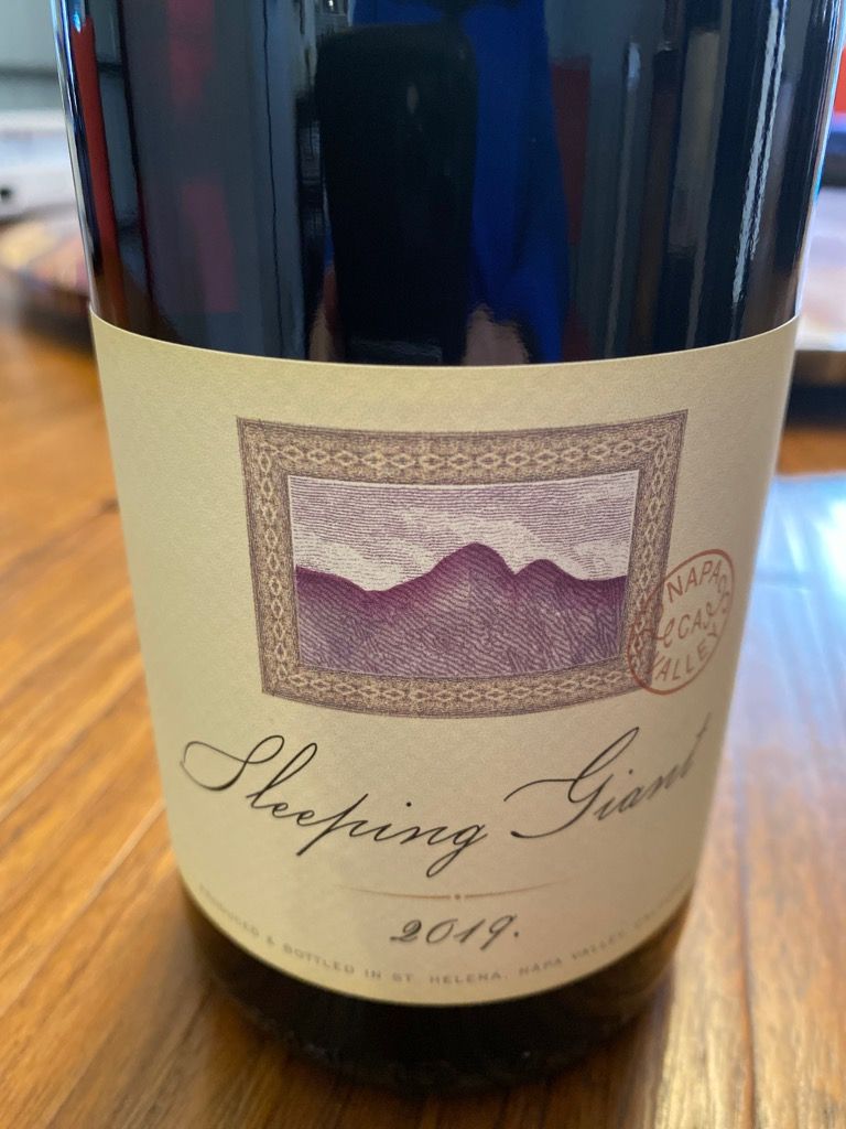 2019 Dearden Wines Cabernet Sauvignon Sleeping Giant Coombsville, USA ...