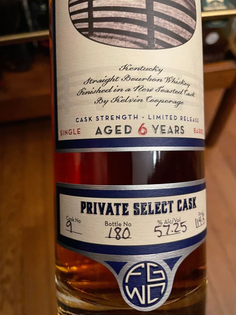 Four Gate Private Select 6 Year Kentucky Bourbon