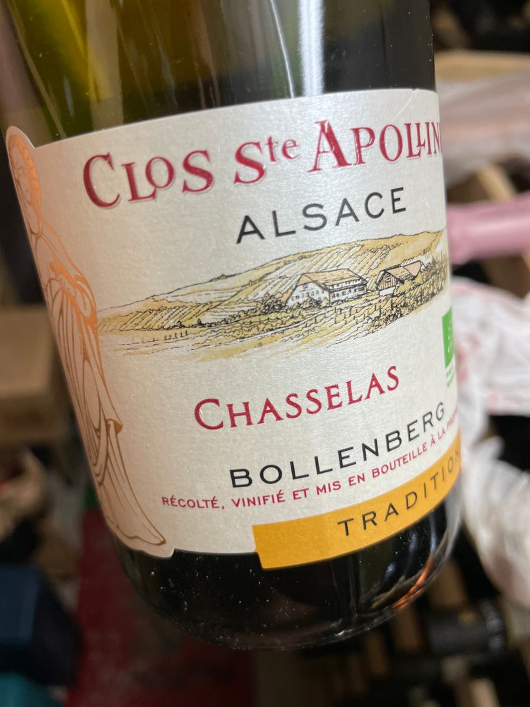 2016 Clos SainteApolline Riesling Bollenberg Cuvée Sélection, France