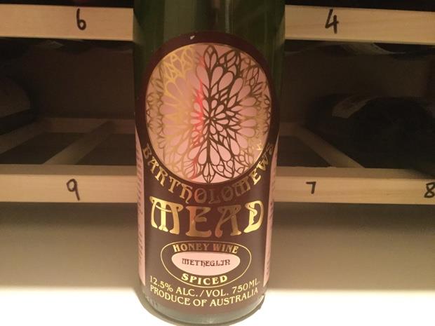 NV Bartholomews Meadery Metheglin Spiced Mead, Australia, Western ...